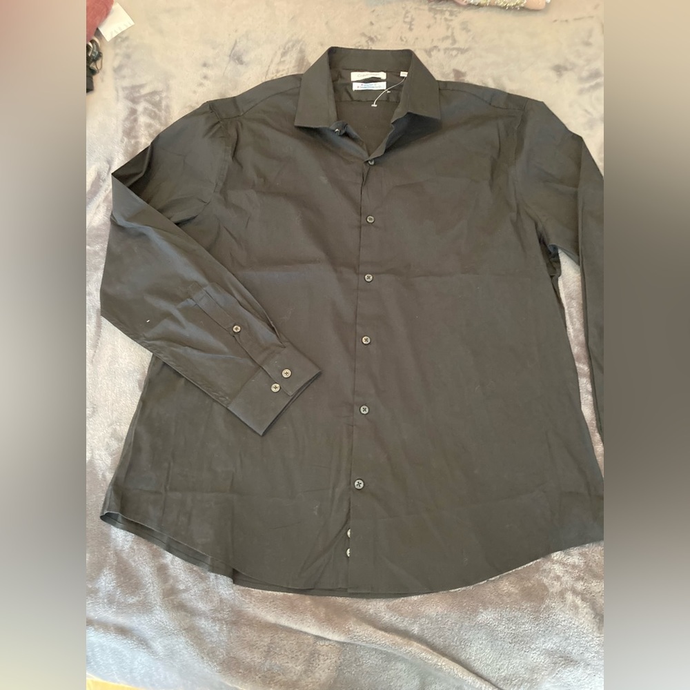 ✨NWT✨ Calvin Klein Mens Dress Shirt - Size 17 1/2 🖤